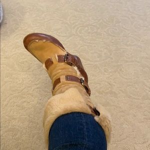 Fendi Shearling Boots